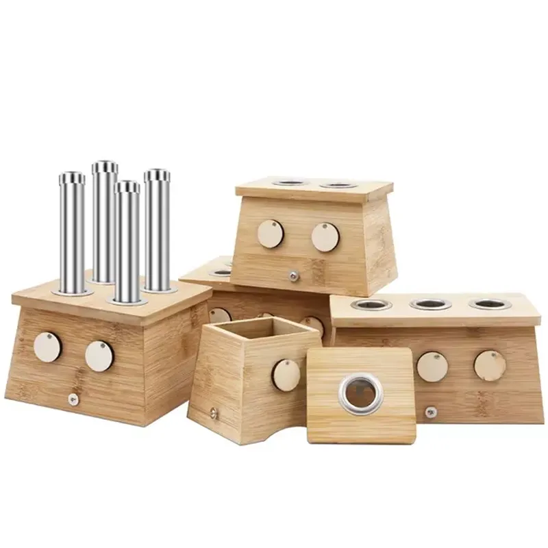 Health Wellness Spa - Moxibustion Box Portable Smokeless Bamboo Therapy