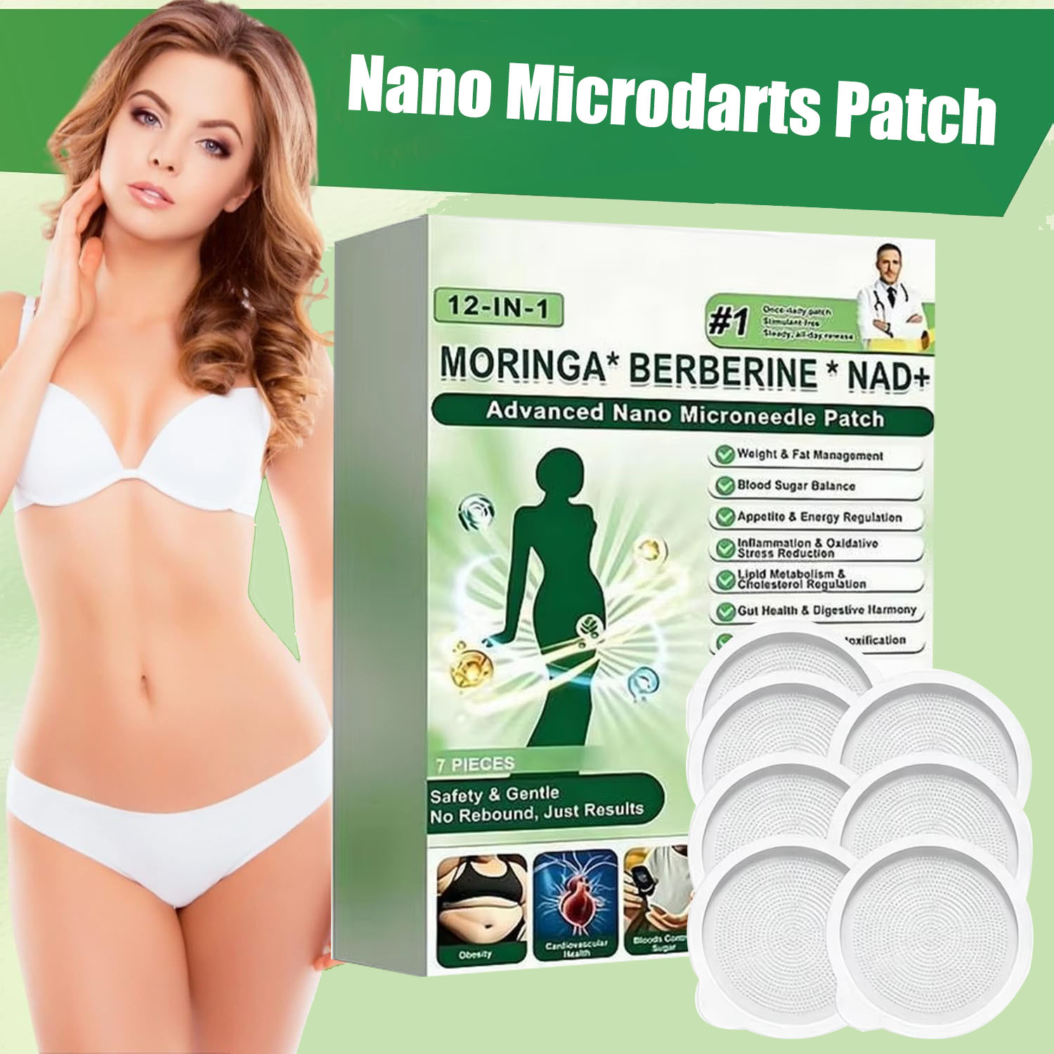 Xbody Health & Wellness Functional Integrative Medicine Office & Medical Spa Reviews - Advanced Nano Microneedle Sticker Patch Firming