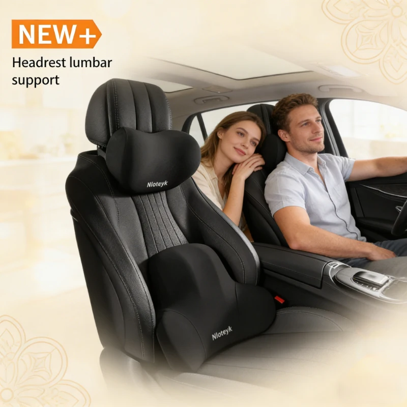 Neck Traction Pillow - Car Memory Foam Neck Pillow &