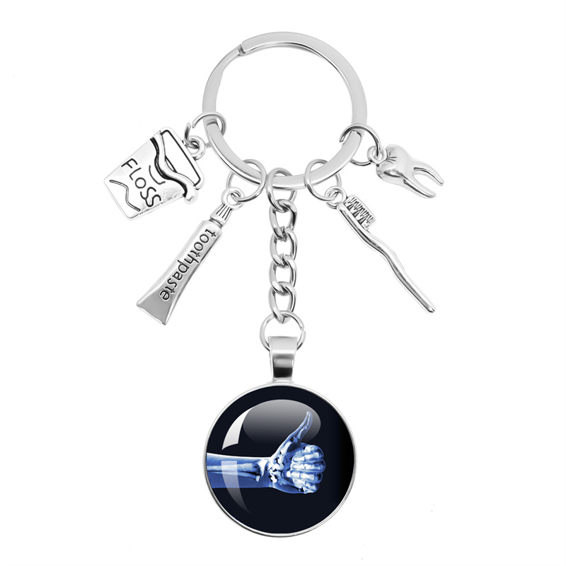 Xbody Health & Wellness Functional Integrative Medicine Office & Medical Spa Reviews - X-ray Film Keychain Human Body Image