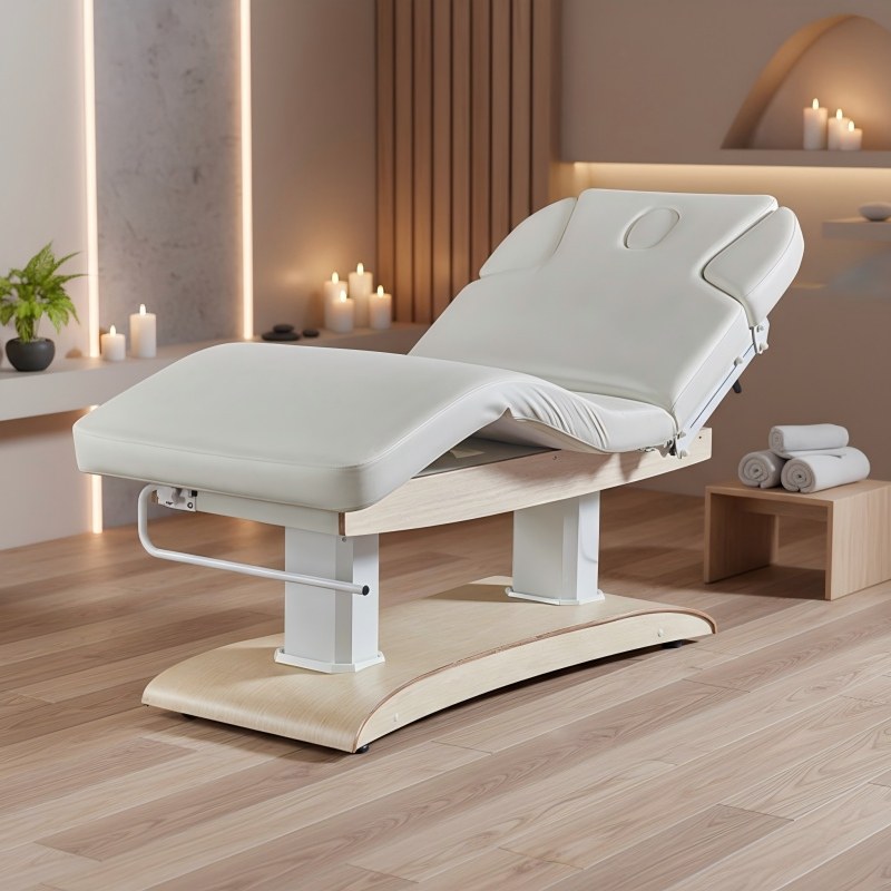 Health Wellness Spa - Factory Customized Wood Grain Base Massage
