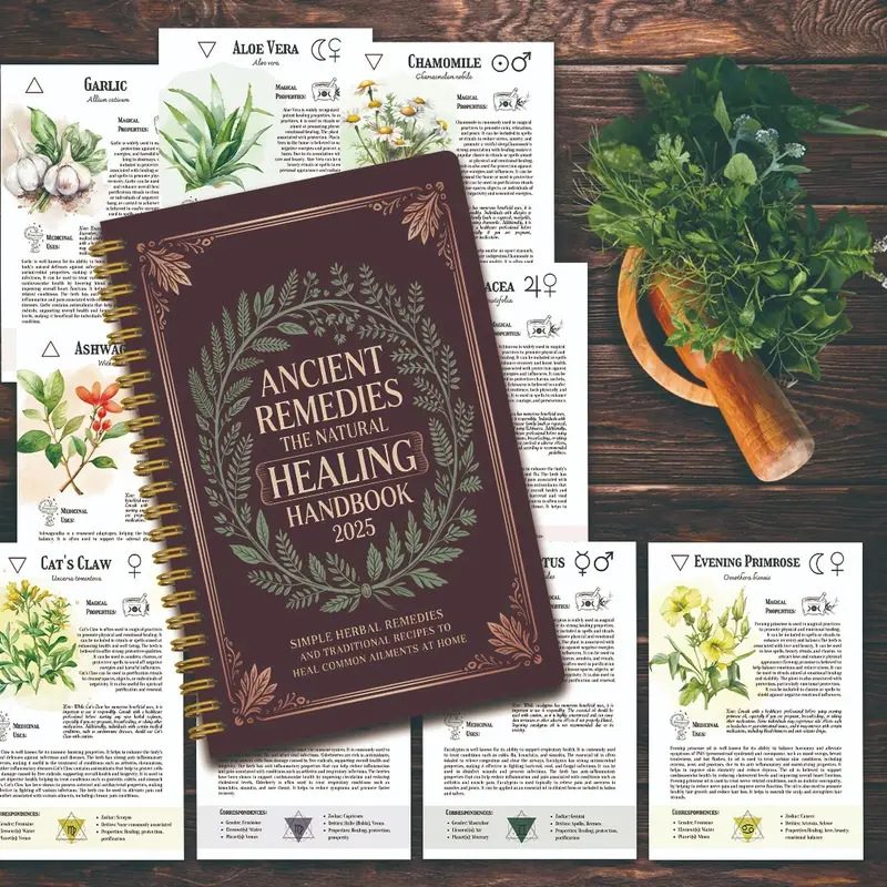 Natural Remedies Handbook with - Health & Wellness Rehab 评论和价格