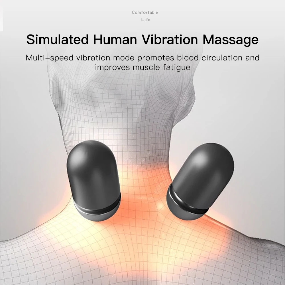 3-in-1 Neck Massager Pillow fo - Neck Traction Pillow 评论和价格