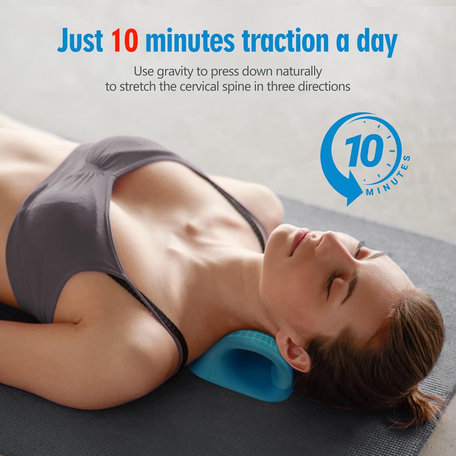 Neck Stretcher for Pain Relief - Neck Traction Pillow 评论和价格