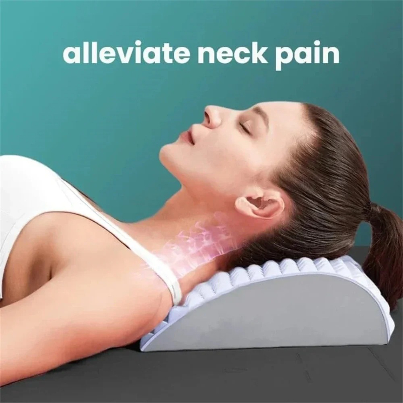 Back Stretcher Pillow Waist Ma - Neck Traction Pillow 评论和价格
