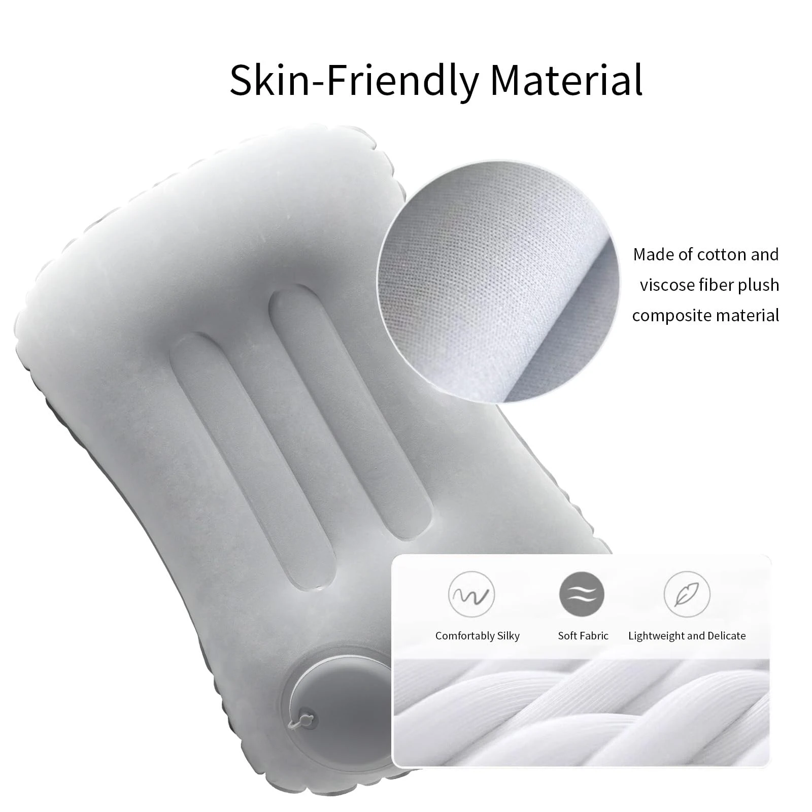 Portable Comfortable Inflatabl - Neck Traction Pillow 评论和价格