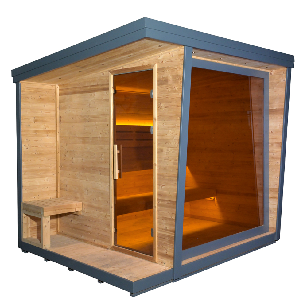 Custom Made Gray Outdoor Moder - Health Wellness Spa 评论和价格